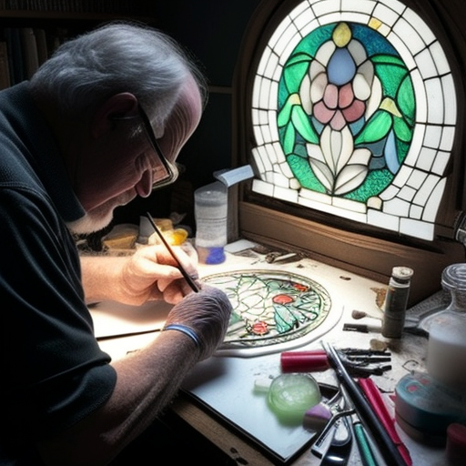 Creating Leaded Stained Glass